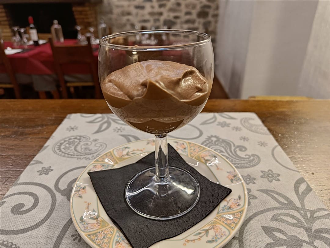 Mousse de chocolate